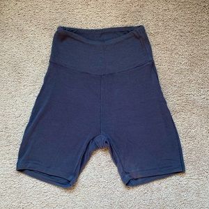 Parade Lush Rib Bike Shorts, Size Medium